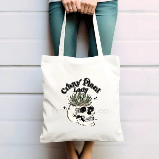 Crazy Plant Lady Tote Bag